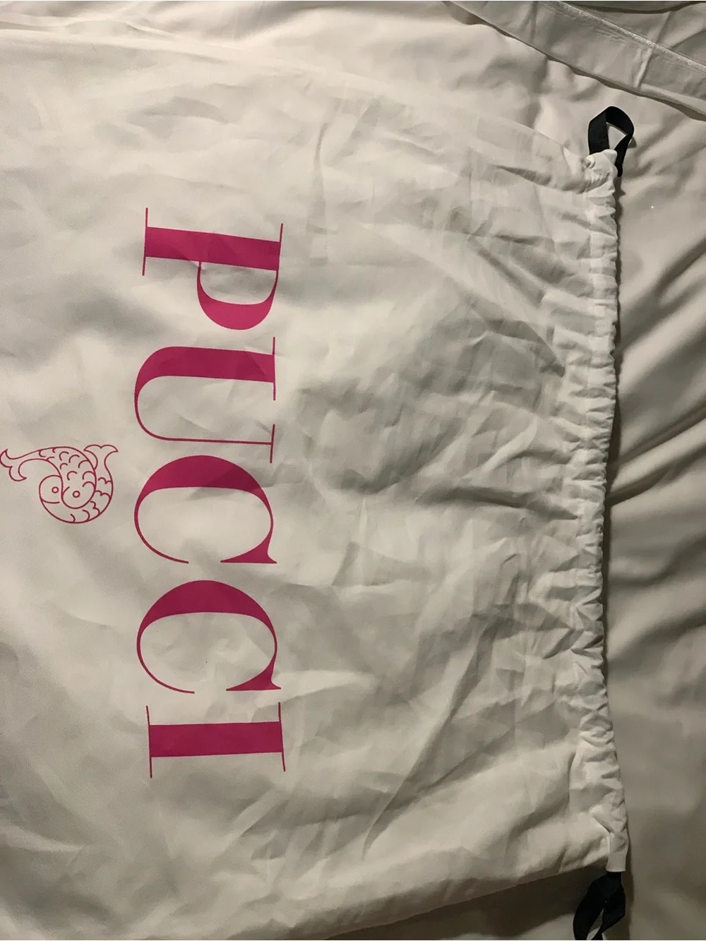 Authentic large brand new Pucci dust bag, linen, must have!